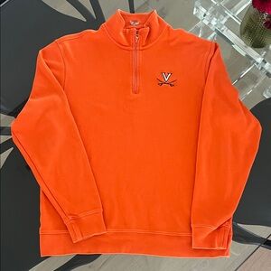 Vineyard Vines UVA University of Virginia quarter zip size small